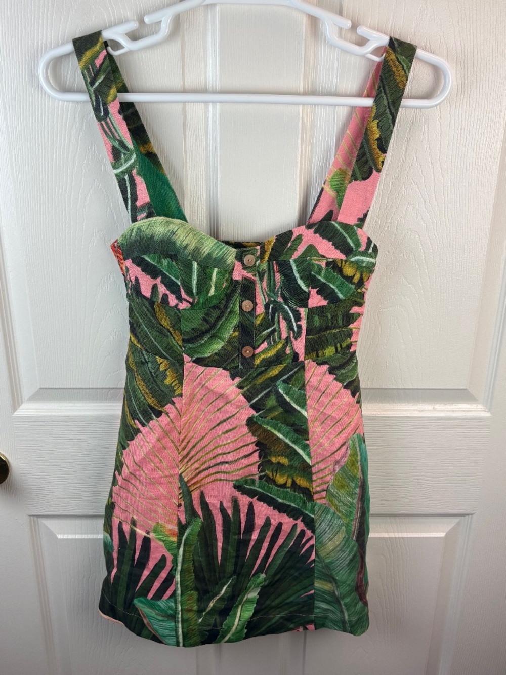 Farm Rio Amazonia Forest Mini Dress